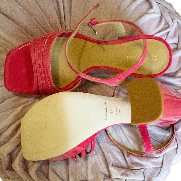 NWOB Reformation Barbie pink platform sandal (sold out online) - Picture 7 of 7